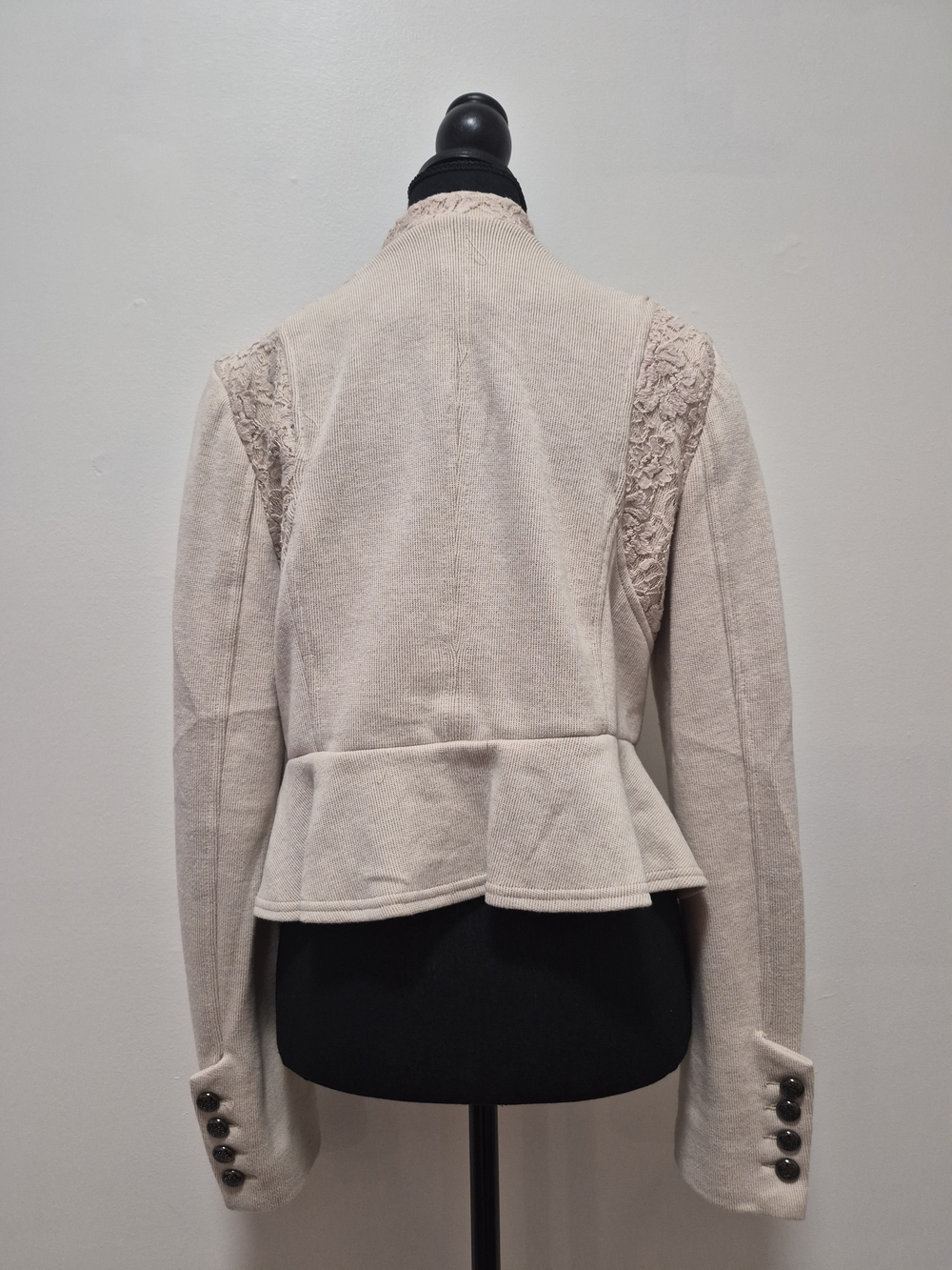 We The Free Double-Breasted Lace-Shoulder Jacket - Picture 5 of 6